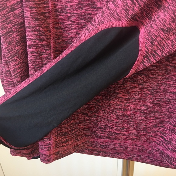 NWOT Zelos burgundy half zip quick dry pullover active top Size L - Picture 3 of 11